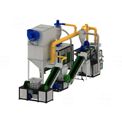 Plastic en Aluminium Blister Food Packaging Bag Recycling Machine voor energie recycling